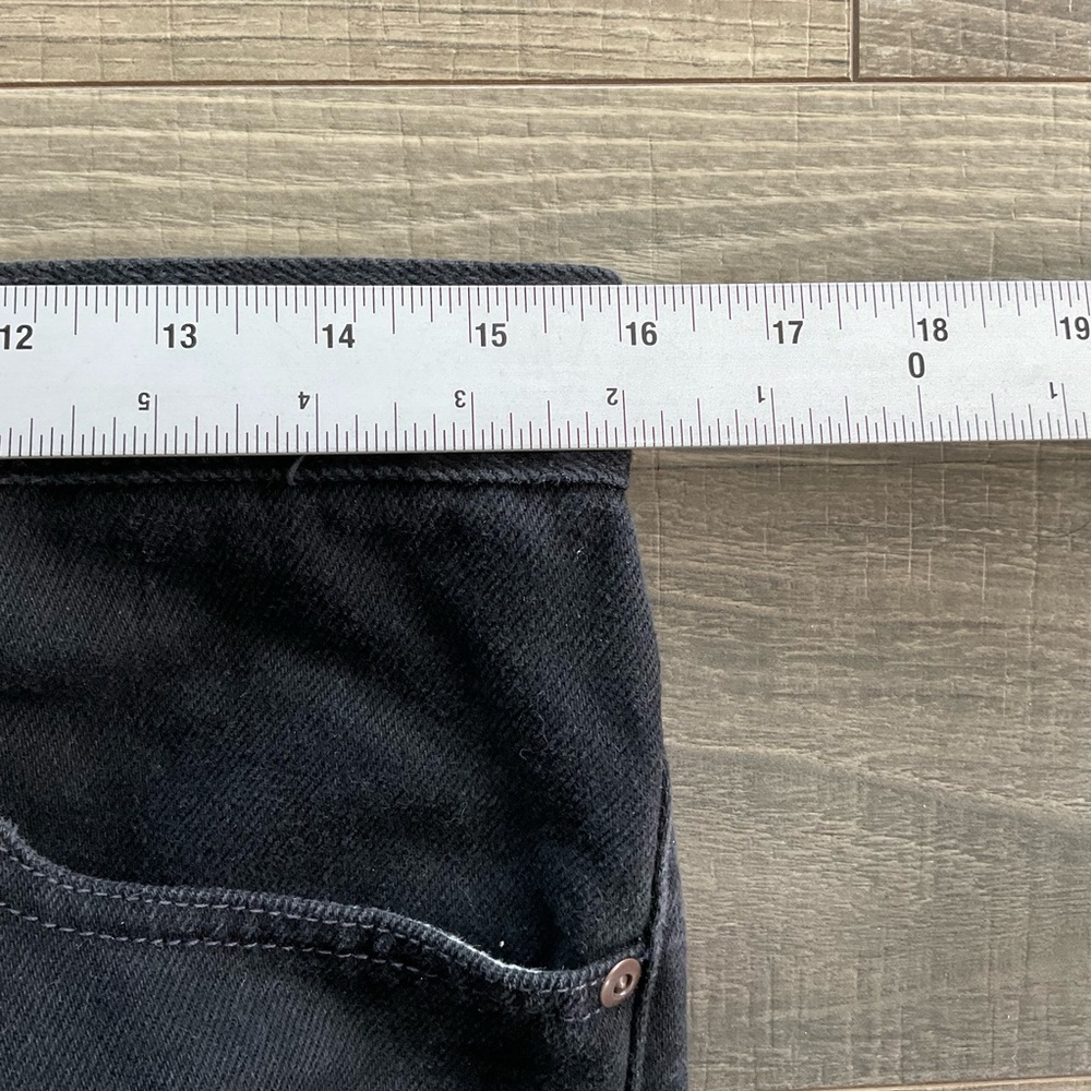 33x28 LL Bean Double L Classic Fit Denim Jeans Mens Black 100% Cotton 220626 - Picture 5 of 11